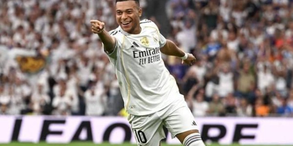 2记超级世界波！皇马杀疯了，开局5连胜领跑西甲，姆巴佩5场狂轰5球